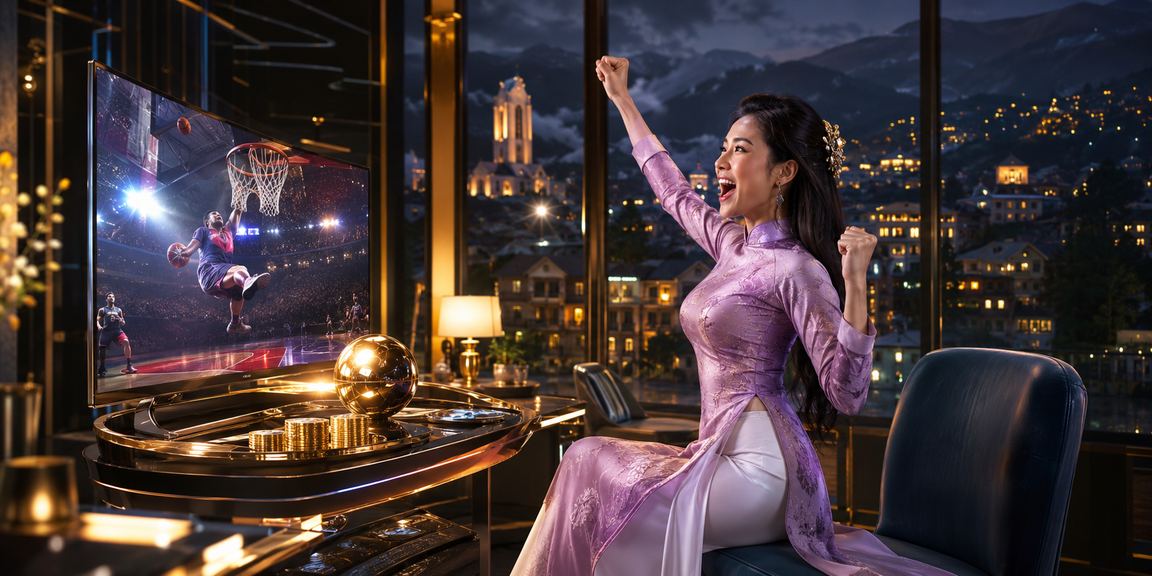 Không khí cá cược bóng rổ tại Sapa với trang phục áo dài Việt Nam truyền thống